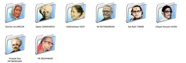 Hindustani vocalists icon folders 3